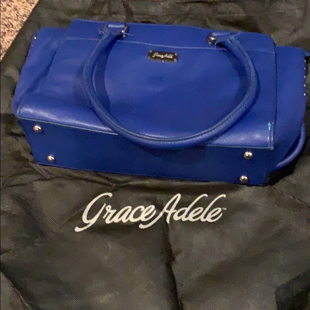 Blue purse